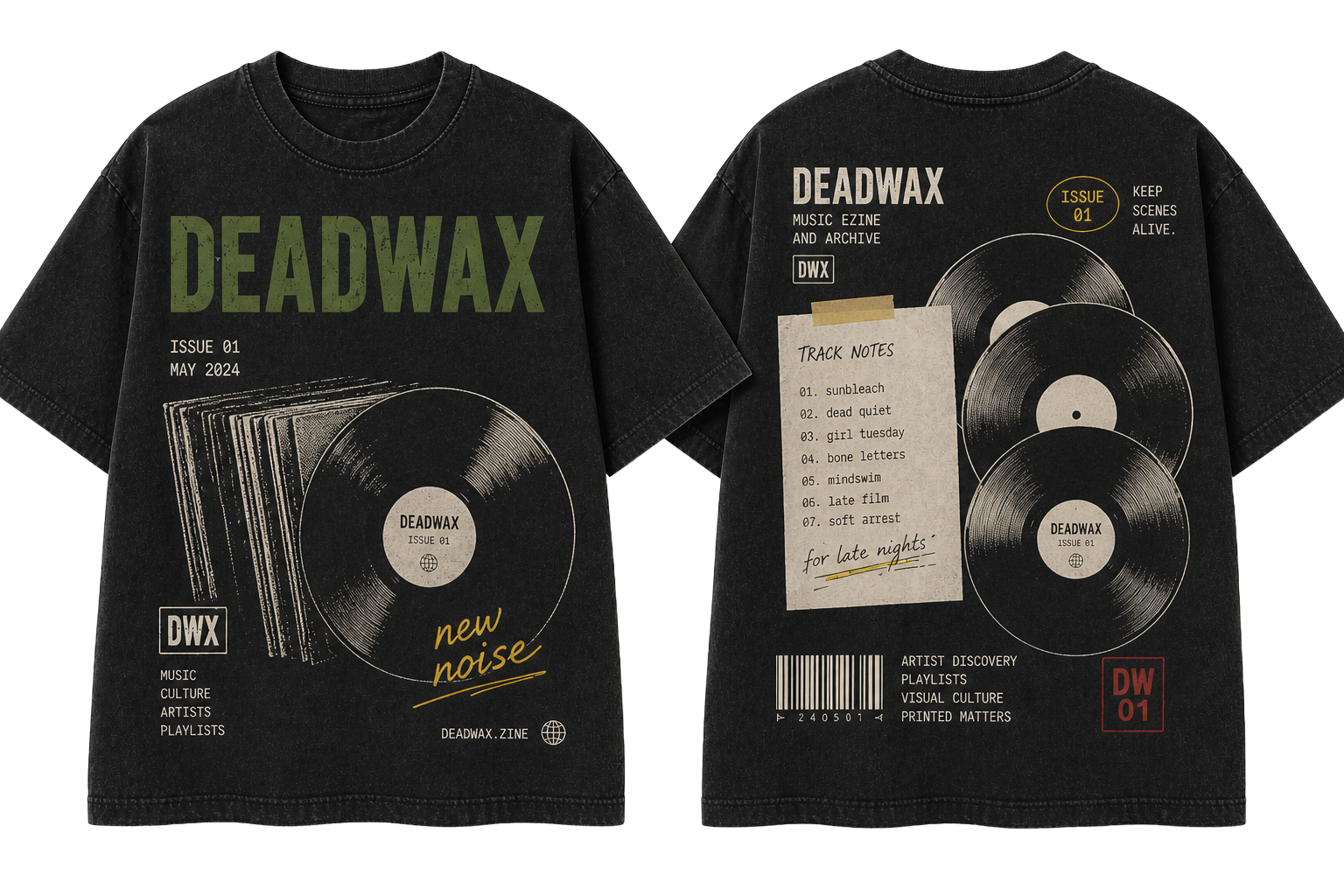 Deadwax issue t-shirt