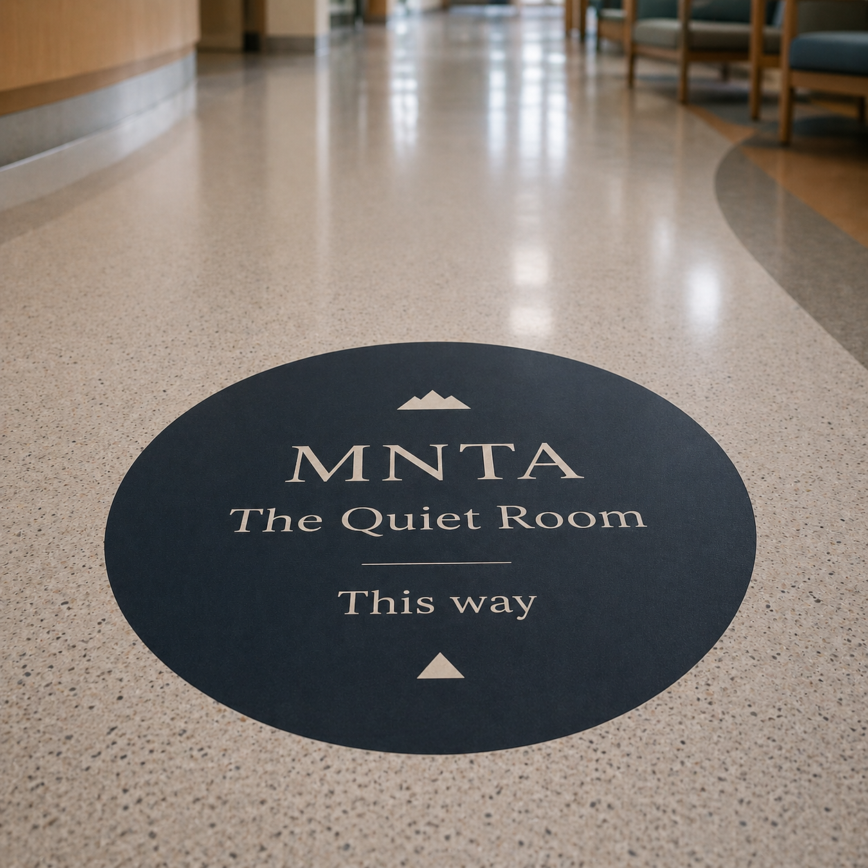 MNTA floor decals
